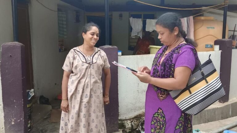 SC survey: Despite the extension, only 48% of the planned population has been covered in Bengalur