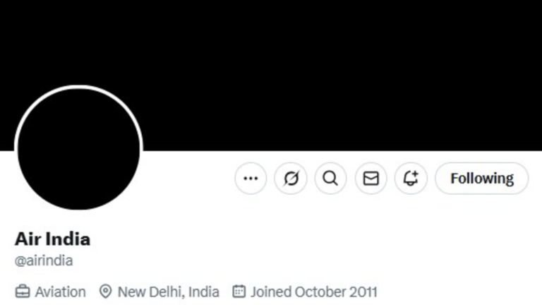 Air India mourns over Ahmedabad aircraft with the new “Black” logo on social media Tech Word News