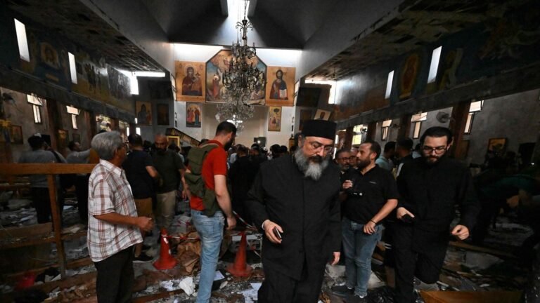 Syria News: Islamic state of suicide bomber interferes with the church in Damascus, at least 15 dead | Tech Word News