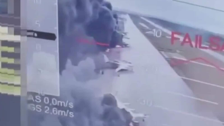 The Ukraine attack will hit 40 Russian military aircraft in a massive attack: Message | The news today