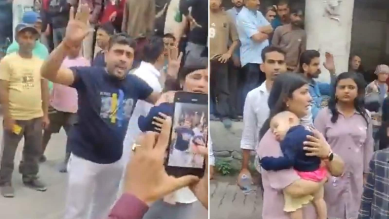 Viral Video: Tourist defeated in Manali, a four -month -old child hurts in a shocking daily fight with local residents Tech Word News