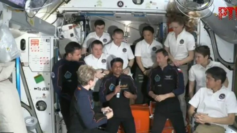 “With your love …”: Shubhanshu Shukla shares a message for “beloved Indians” from the International Space Station Tech Word News