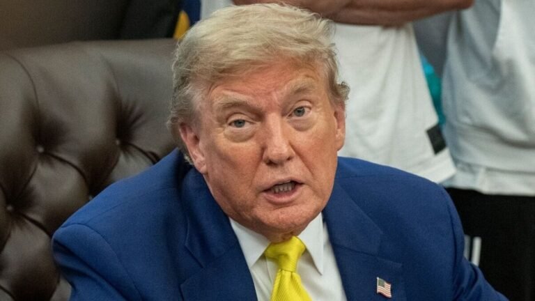 Donald Trump retreated from taking over the loan, he says that the leaders in India-Pakistan decided to “end conflict | today news