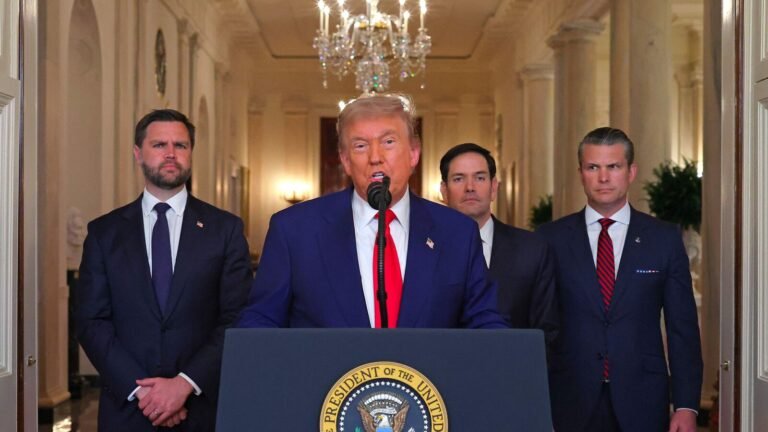 “Monumental damage” in Iranian nuclear places after American strikes, says Trump, suggests a change in the regime in Tehran | Tech Word News