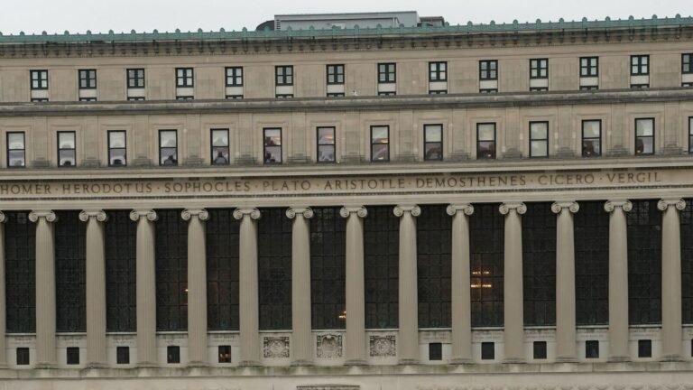 The accreditation of Columbia University under the threat says Trump admin in the middle of charges of ignoring Jewish students The news today
