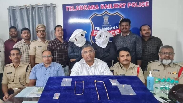 Two arrested for a series of theft at Secunderab Station