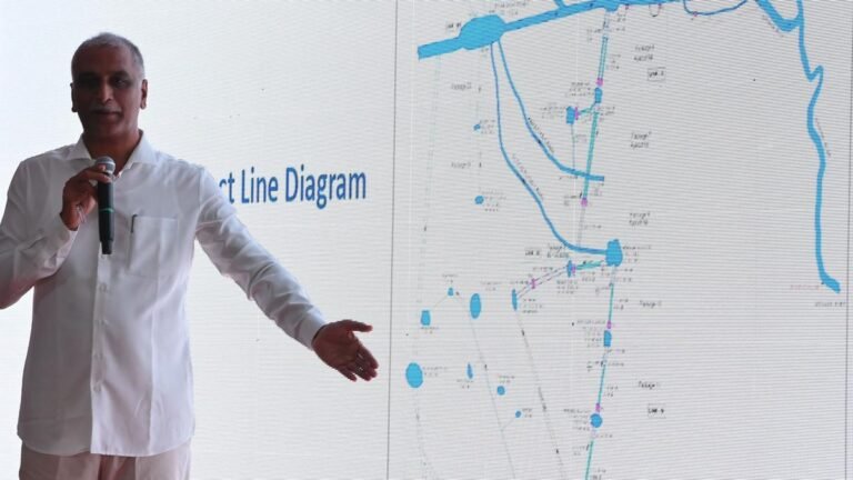 BRS Faults Congress for the disinformation campaign on the Kaleshwaram project