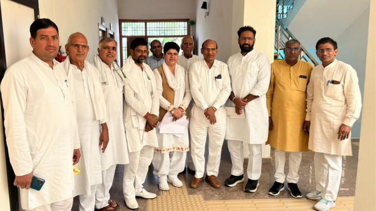 Consultation on the appointment of district bosses starts as a Cong. Plans Revival Drive in Haryana