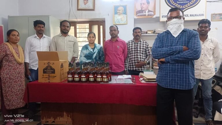An intervention against an illicit liqueur trade in Hyderabad