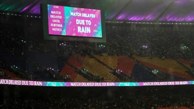 RCB VS PBKS: What happens if the finals of the iPL float due to rain?