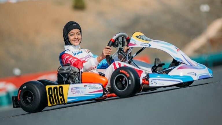 After F1, a ten -year -old Indian racing prodigy is supported from the GP -based accelest