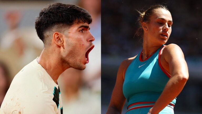 French Open, 8. Day Order of Play: Sabalenka, Alcaraz, Swiatlek Eye Prequarters