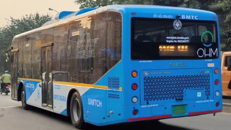 Introduction of BMTC electric buses to KEVEGOWDA International Airport