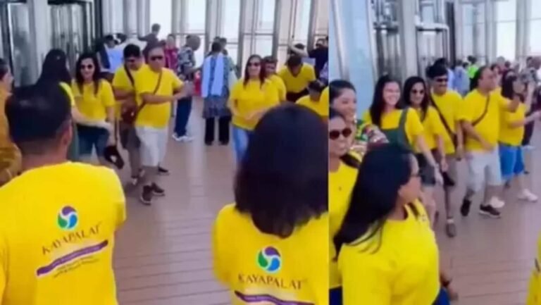 Indian tourists perform Garba in Burj Khalifa; Netizens says “TMKOC Team reacted” but “Daya Bhabhi Kidhar Hai” | Tech Word News