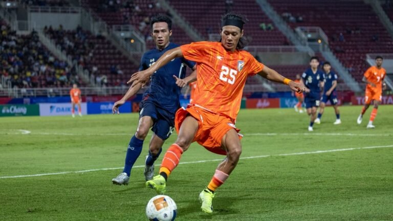 India will lose 0-2 to Thailand in football friendship before AFC Asian Cup qualifier