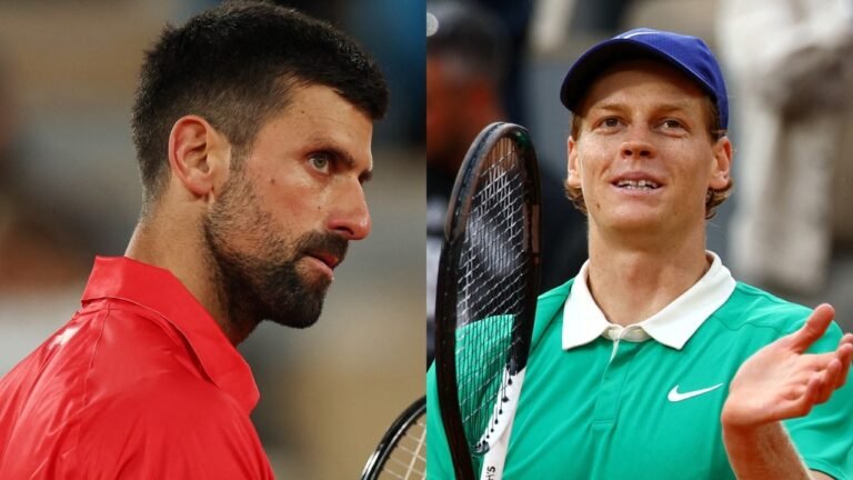 Djokovic vs Sinner Live Streaming: When and where to watch the semi -final of the French Open semifinals