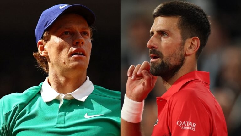 Novak Djokovic vs Jannik Sinner: All you need to know about the semi -final of the French Open Semis