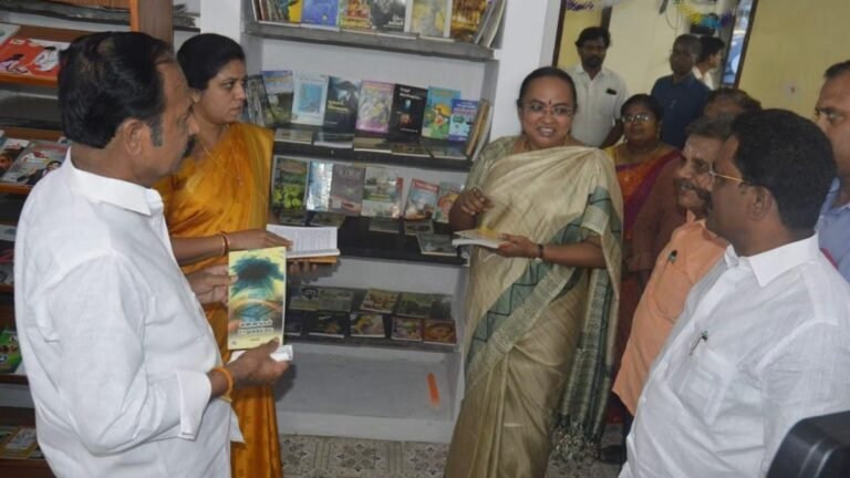Stalin inaugurates libraries on bus termini, vellore hospitals, two more districts
