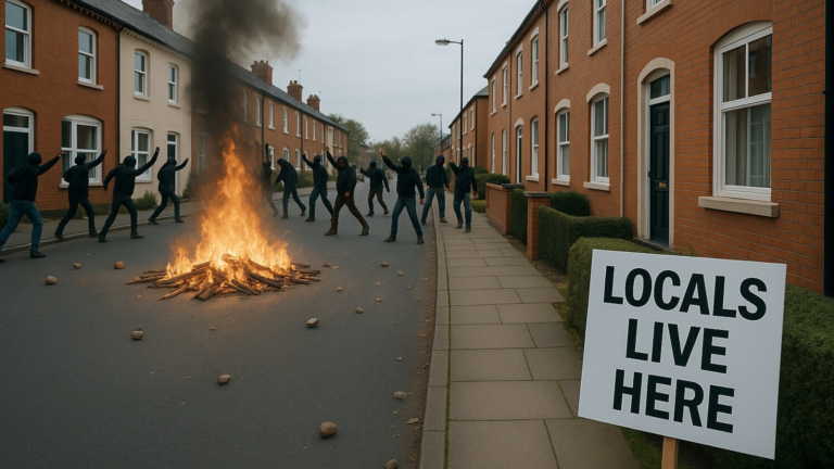 “Local residents live here” to read brands outside the houses of this British city absorbed protests against immigrants Tech Word News