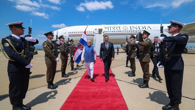 Modi arrives in Croatia at the last stage of the Tour-Intation Tour | Tech Word News