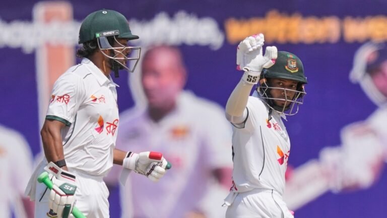 Hired Shanto, Mushfiqur Staveteries Power Bangladesh on a strong day 1 vs si cable