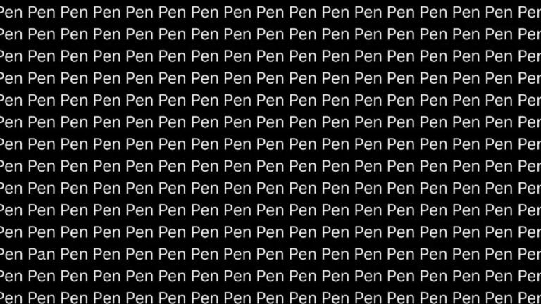 Can you see an odd word? This stunning optical illusion is the Internet for the Internet Tech Word News