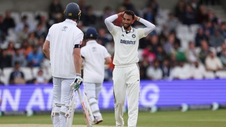 Prasidh Krishna hopes to improve after 1 test: my responsibility for better