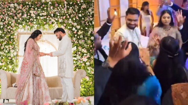 Rink Singh and Priya Saroj Groove on the migration of Gallan at an engagement party. Watch the internal video | The news today