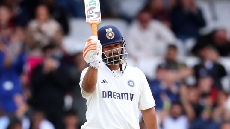 ENG vs Indian: Rishabh Pant becomes 2. Goalkeeper to score in the test of twin century