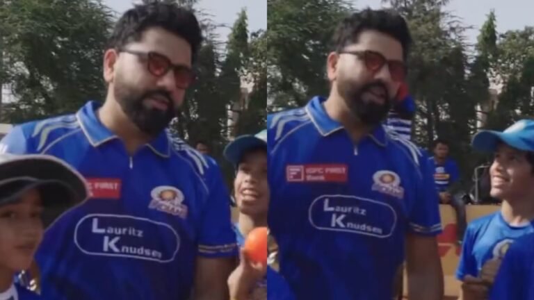 Fan asks Rohit Sharma about his weakness of launching, India star gives a cheerful answer