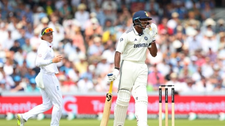 ENG vs Indian: Sai Sudhasan First Indian dough in 14 years to make a duck in Maiden Test Knock