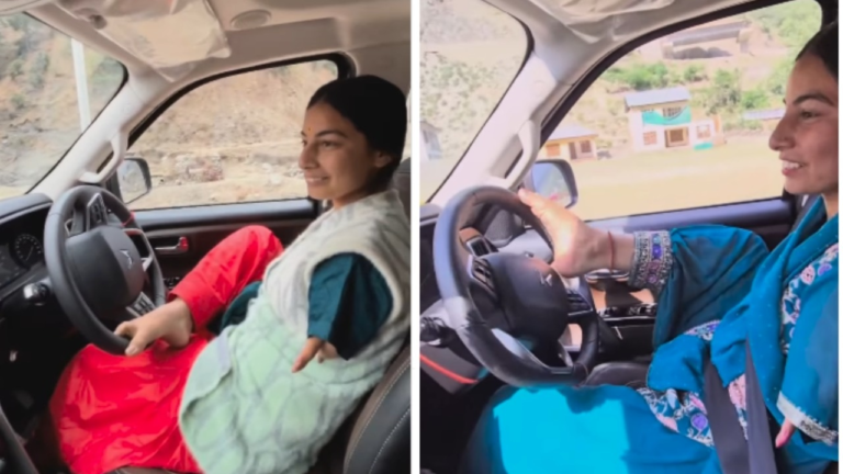 Paralympian Sheetal Devi begins to ride with the feet, stunning clip goes viral