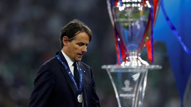 Simone Inzaghi resigns as Inter Milan manager after the final loss of the Champions League