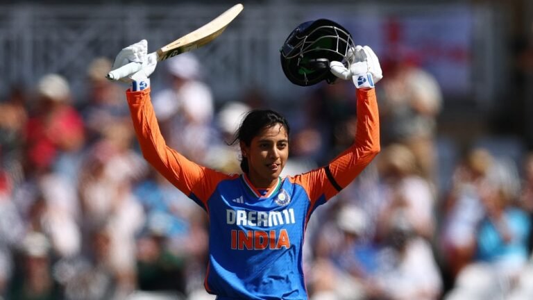 ENG-W vs Indian: Small Mandhana becomes 2.