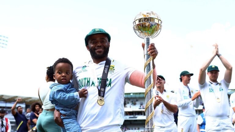 VIDEO: Team South Africa sings Bella Ciao-Style Temba Bavum Song After WTC Win