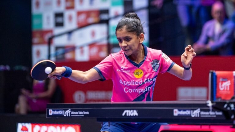 Jaipur Patriots Edge Dabang Delhi to achieve the first UTT Grand finals