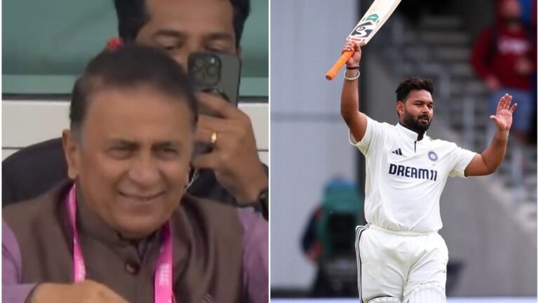 ENG vs Ind: Sunil Gavascar reveals that he wanted to get on the tables of Rishabh Pant