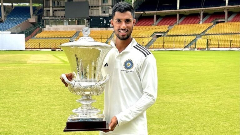 Testing cricket aspirations? TILAK VARAR SIGNS COUNTY
