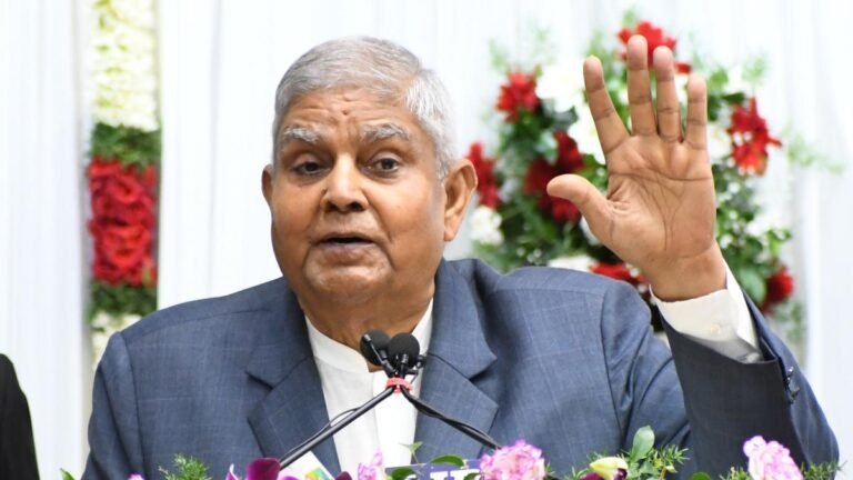 Preamble Constitution “non -changeable” but was changed in an emergency, says VP Dhankhar
