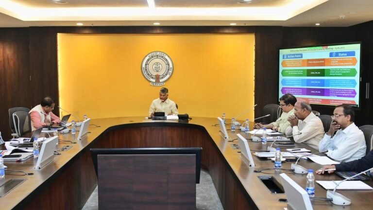 AP govt. Announcement of a circular economy policy in two months
