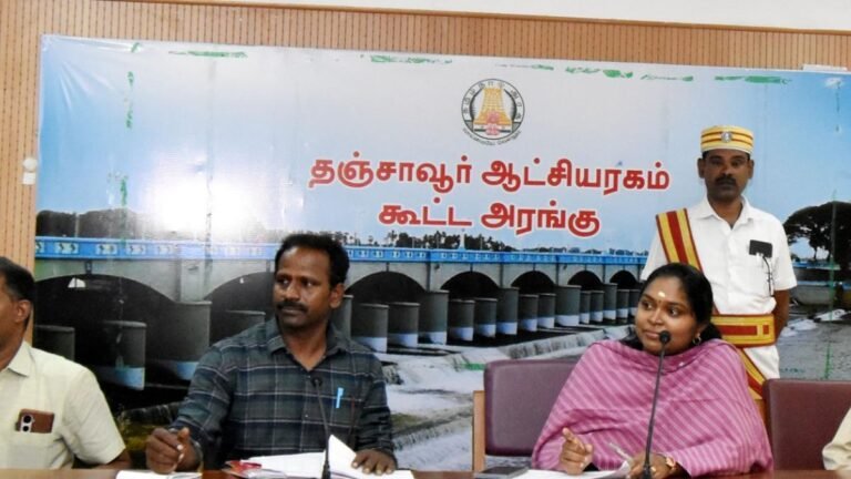 Officials Thanjavur persuading family, help class 12 girl joins to college under the Naan Mudhalvan scheme