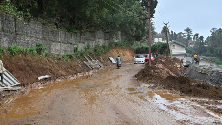 Local residents want to be accelerated by road work around the city of Oota