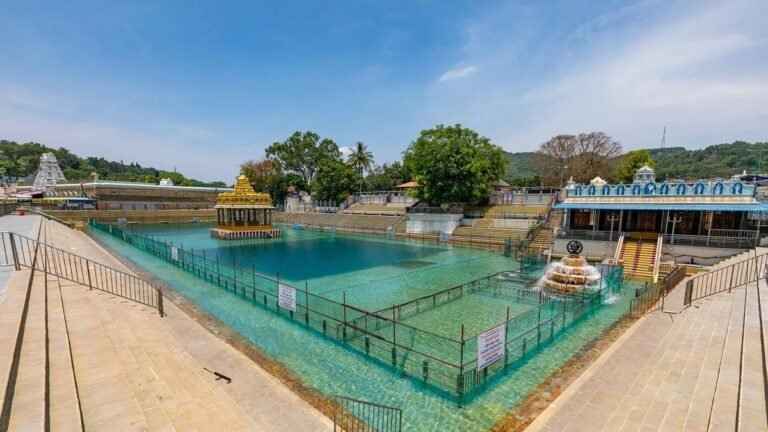 Tirumala pushkarini remains closed for repairs until August 20