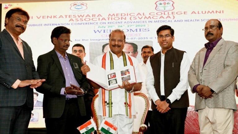 Governor Tripura comes from medical progress