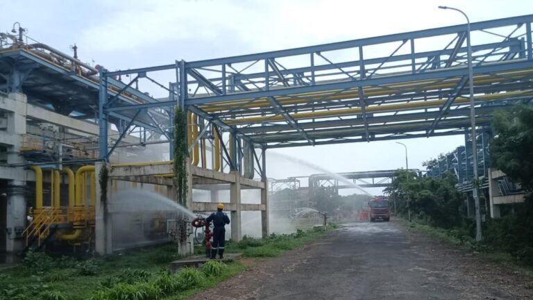 Ongc performs a simulined drill on a coastal gas terminal