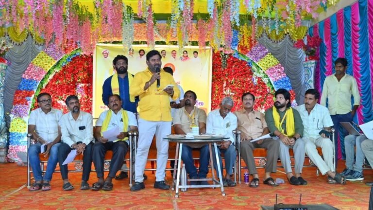 Effective implementation of social care programs allowed the TDP government to win the heart of people say Mla Bonel Vijaya Chandra