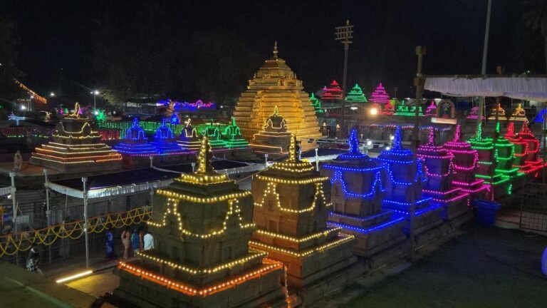 Srisailam Temple Eo sees a plot behind