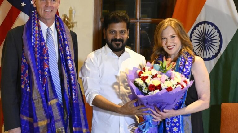 CM looking for US support for 1 trillion economy by 2035
