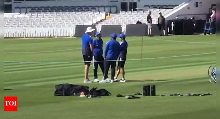 Watch: What is cooking? Gautam Gambhir, India Staff saw intensive control of Lord’s playground Cricket messages – Tech Word News