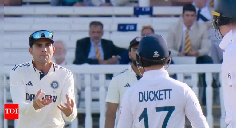 The tension cooks on Lord! ‘Show some f ** ing b ** s’: SHUBMAN GILL shouts at Zak Crawley | Cricket messages – Tech Word News
